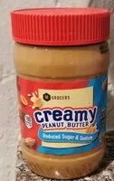 Mängden socker i Creamy Peanut Butter
