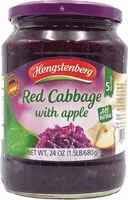 Mängden socker i Cabbage red apple