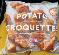 Mängden socker i Potato croquettes