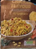 Mängden socker i Chicken flavour savoury rice by sainsbury’s