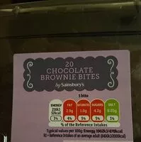 Mängden socker i Chocolate brownie bite