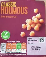 Mängden socker i Classic houmous