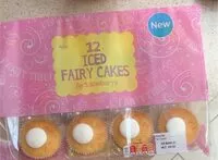 Mängden socker i Iced fairy cakes