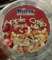 Mängden socker i Apple crisp snack mix