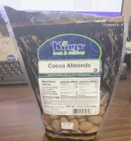 Mängden socker i Cocoa Almonds