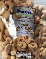 Mängden socker i Cashews