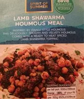 Mängden socker i Lamb Shawarma Houmous Meal