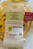 Mängden socker i Paprika king prawns