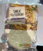 Mängden socker i Garlic Flatbread