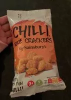 Mängden socker i Chilli rice crackers