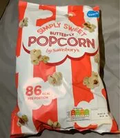 Mängden socker i Simply Sweet Butterfly Popcorn