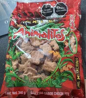 Mängden socker i Galletas de animalitos sabor chocolate