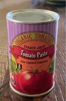 Mängden socker i Organic Tomato Paste