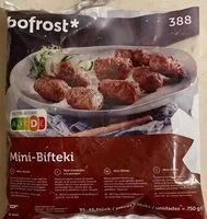 Mängden socker i Mini Bifteki