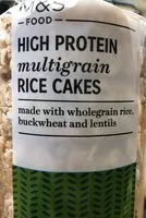 Mängden socker i High Protein Multigrain Rice Cakes