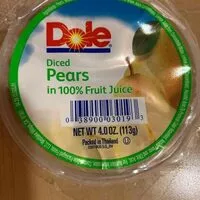 Mängden socker i Diced Pears