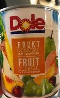 Mängden socker i Fruit cocktail Dole