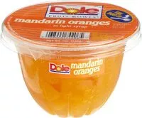 Mängden socker i Dole Mandarin oranges