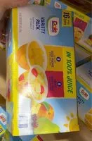 Mängden socker i Fruit bowl variety