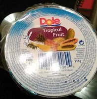 Mängden socker i Tropical fruit