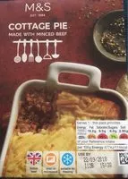 Mängden socker i Cottage Pie