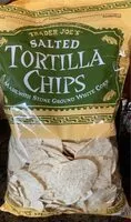 Mängden socker i Salted tortilla chips