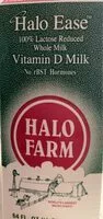 Mängden socker i Halo Ease Vitamin D Milk