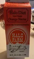 Mängden socker i Halo Diet Low Calorie Orange Nectar