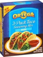 Mängden socker i Original taco seasoning mix