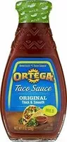 Mängden socker i Taco sauce