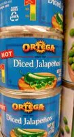 Mängden socker i Diced jalapenos