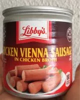 Mängden socker i Chicken Vienna Sausage in Chicken Broth