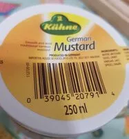 Mängden socker i Mostaza alemana semifuerte