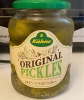 Mängden socker i Original pickles