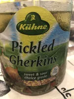 Mängden socker i Sweet & sour hand picked dill pickles