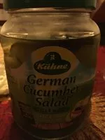 Mängden socker i Sweet & savory hand picked german cucumber salad