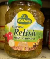 Mängden socker i Gourmet Relish