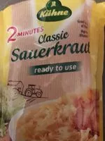 Mängden socker i Classic sauerkraut