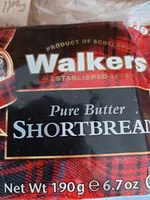 Mängden socker i Walkers