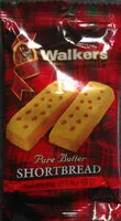 Socker och näringsämnen i Walkers shortbread ltd