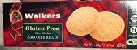 Mängden socker i SHORTBREAD ROUNDS GF 140G - WALKERS - 140g
