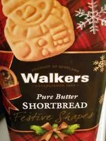 Mängden socker i Shortbread Pure Butter Festive Shapes