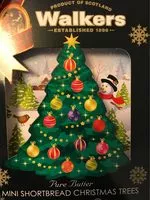 Mängden socker i Christmas tree shaped mini cookies