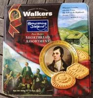 Mängden socker i Shortbread Assortment