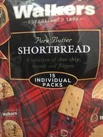 Mängden socker i Pure Butter Assorted Shortbread