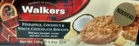 Mängden socker i PINEAPPLE COCO WHITE BISC 150G - WALKERS - 150g
