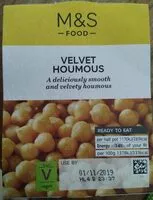 Mängden socker i Velvet Houmous