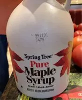 Mängden socker i Maple syrup