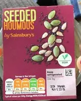 Mängden socker i Seeded Houmous