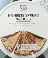 Mängden socker i 8 Cheese Spread Wegdes